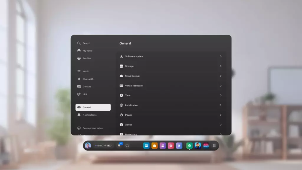 Настройки Quest v71 с обновлённым интерфейсом и новыми функциями