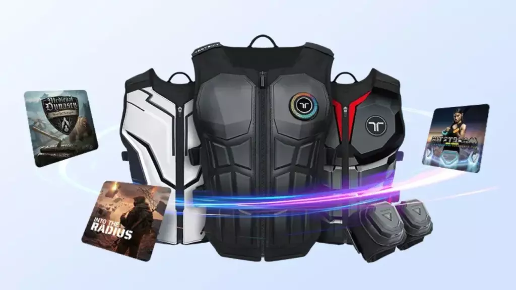Тактильные жилеты bHaptics для VR с поддержкой популярных игр