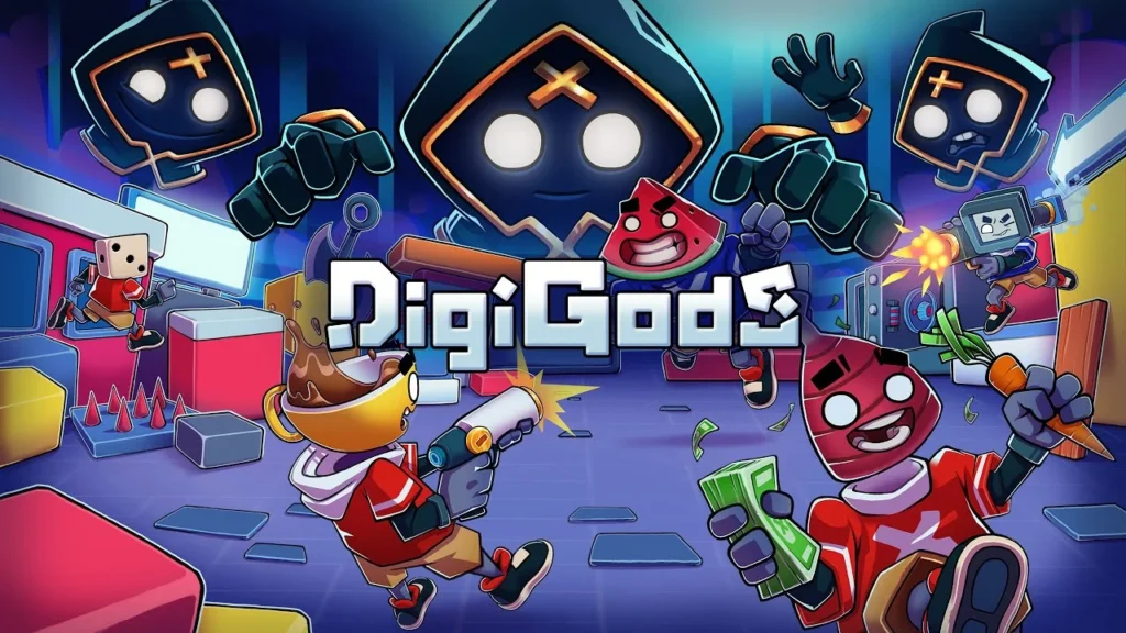 DigiGods на Meta Quest: создание карт, сражения кайдзю и взаимодействие в виртуальной реальности с физикой.