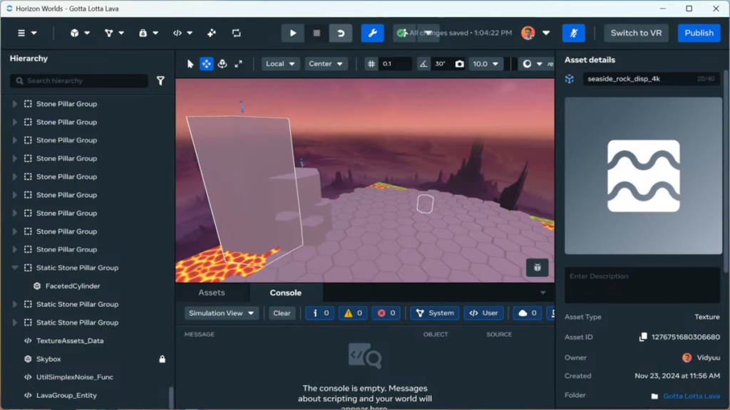 Редактор Meta Horizon Desktop теперь в публичном раннем доступе
