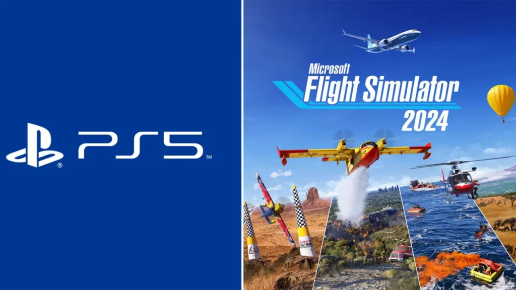 Microsoft Flight Simulator 2024 появится на PS5 и PlayStation VR2