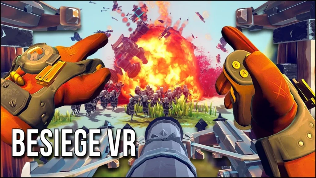 Обновление Besiege VR: новые боевые машины и настройка камеры