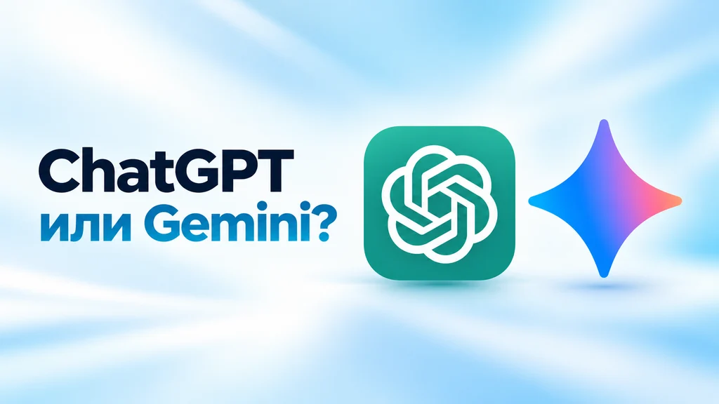 ChatGPT или Gemini: что лучше? Сравнение двух топовых нейросетей