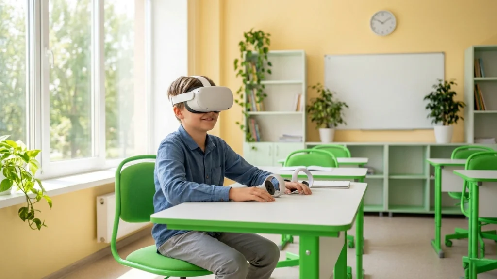 7 минут в VR — и ученик снова в строю. Так школы решают проблему стресса