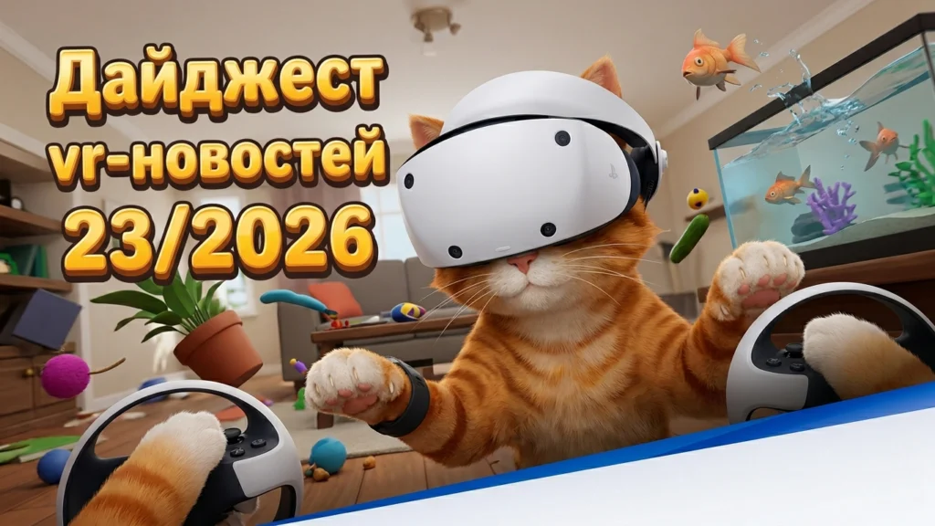 VR-новости недели 23/2026: коты захватили PS VR2, а Beat Saber раздаёт подарки