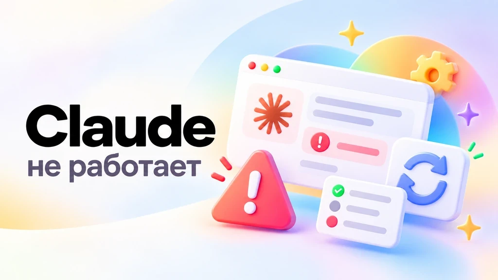 Claude не работает — ошибки и способы исправления