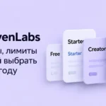 Тарифы ElevenLabs Free, Starter, Creator и Pro в 2026 году