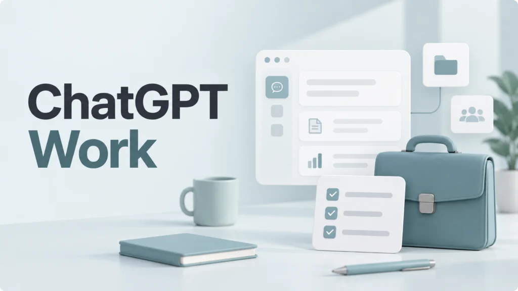ChatGPT Work — рабочее пространство, портфель и панель задач