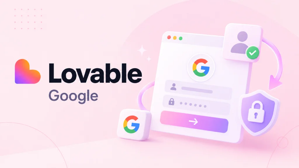 Google Auth в Lovable — регистрация и вход через Google