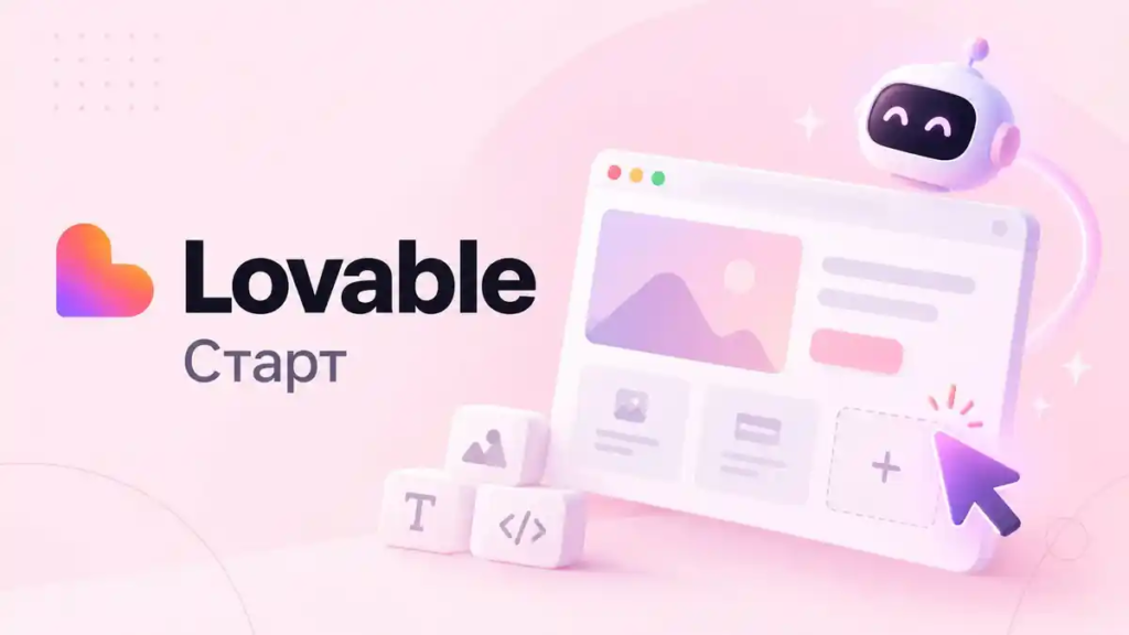 Lovable — создание первого сайта с нуля