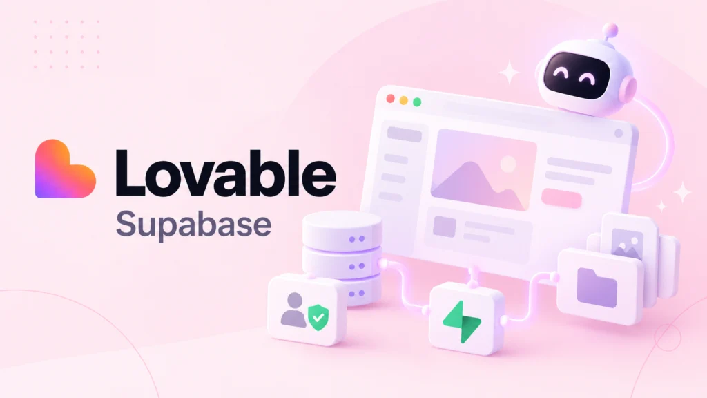 Lovable + Supabase — база данных, авторизация и хранение файлов