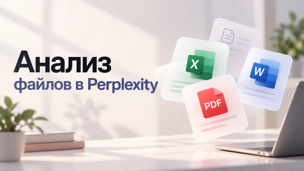 Анализ PDF, Word и Excel в Perplexity