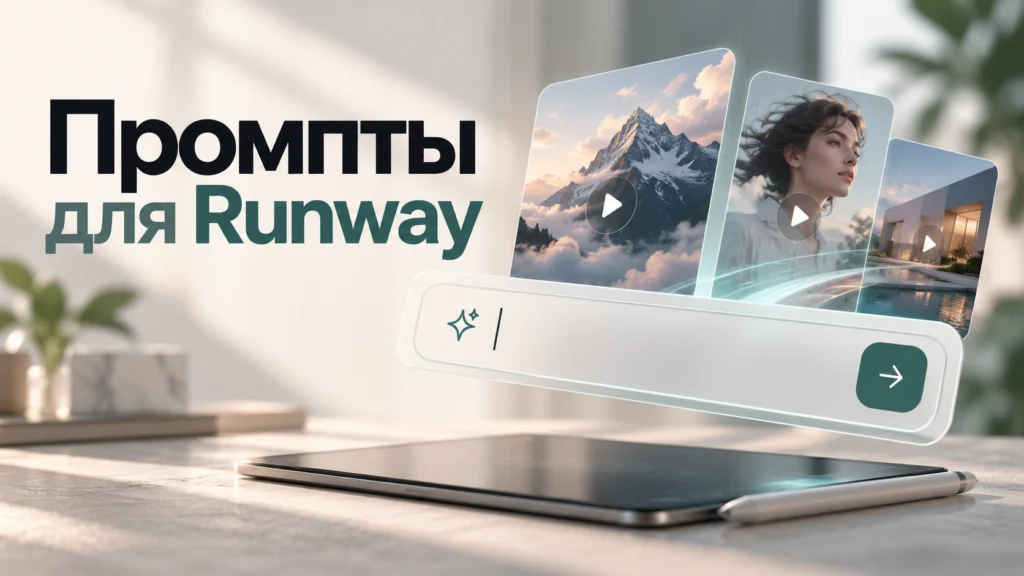 Промпты для Runway — запросы для генерации видео