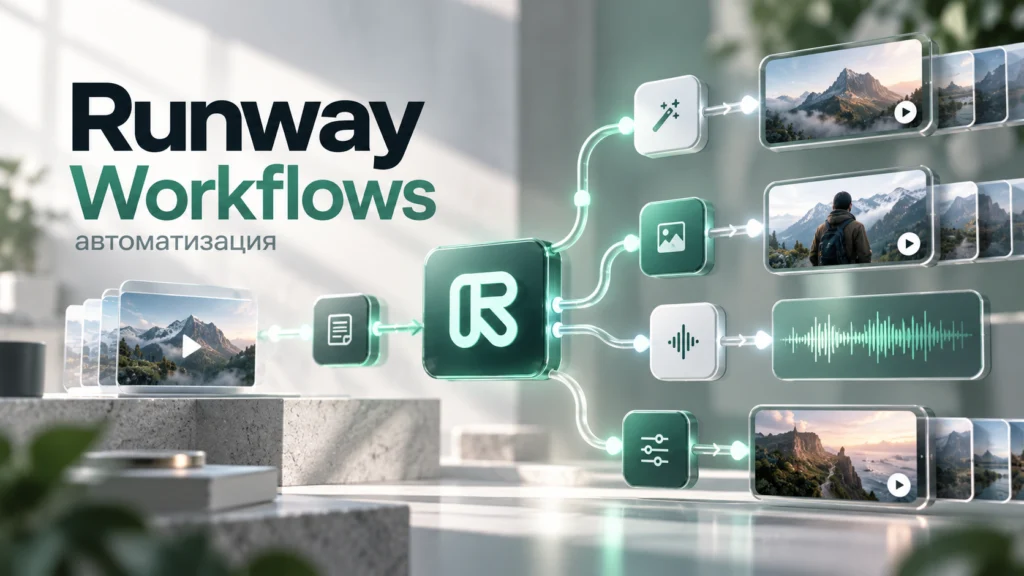 Runway Workflows — автоматизация создания видео