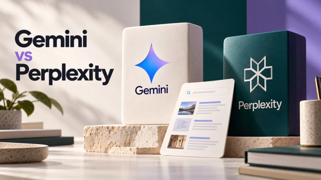 Gemini или Perplexity — сравнение для поиска информации и исследований