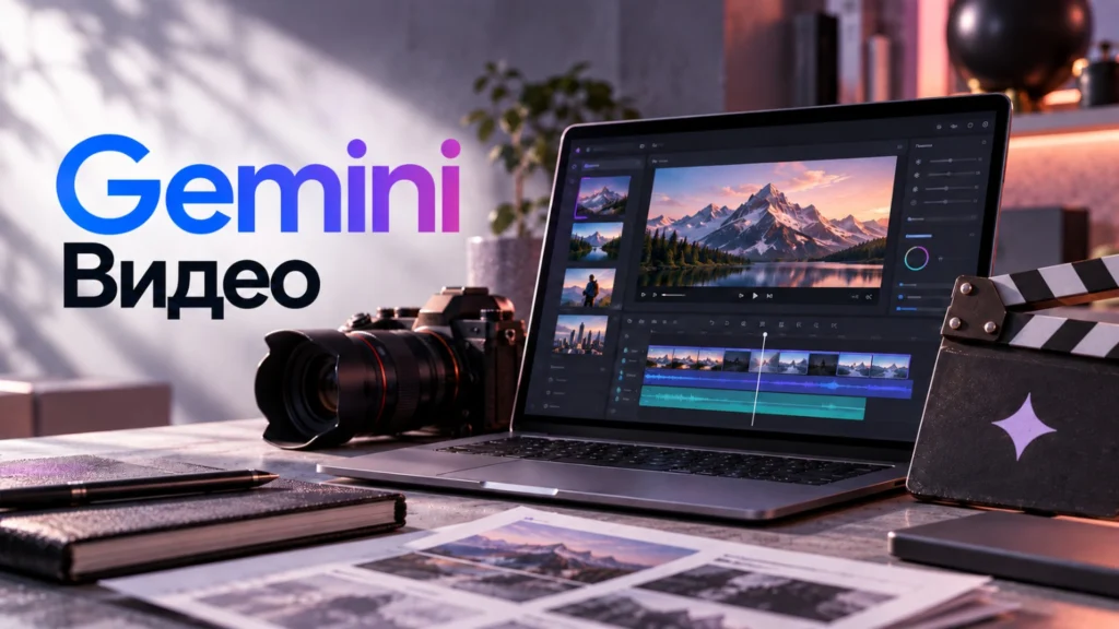 Создание и редактирование видео в Gemini