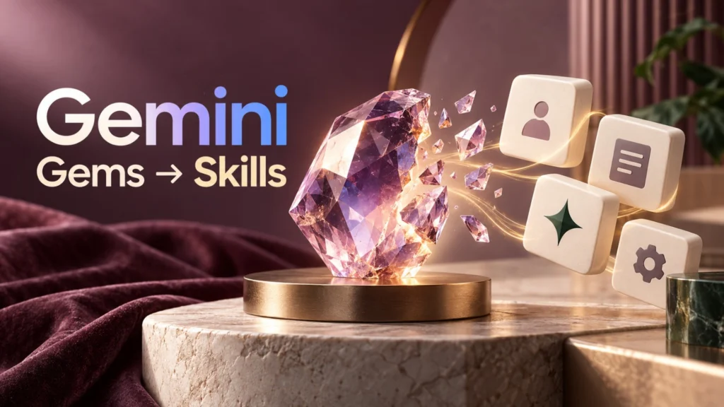 Gems в Gemini — переход на Skills