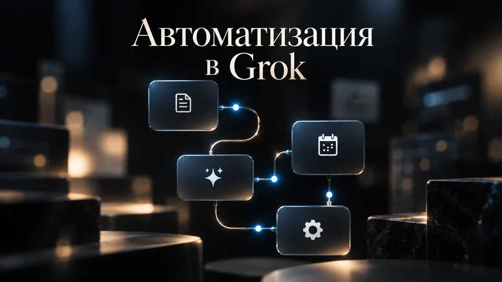 Автоматизация в Grok: Automations и подключение сервисов