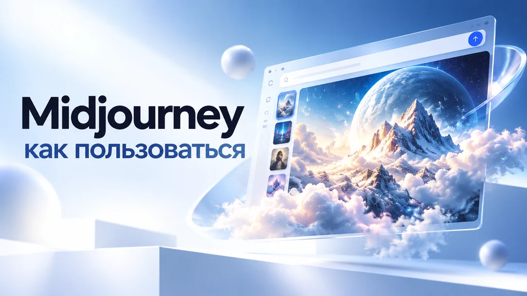 Как пользоваться Midjourney без Discord в 2026 году