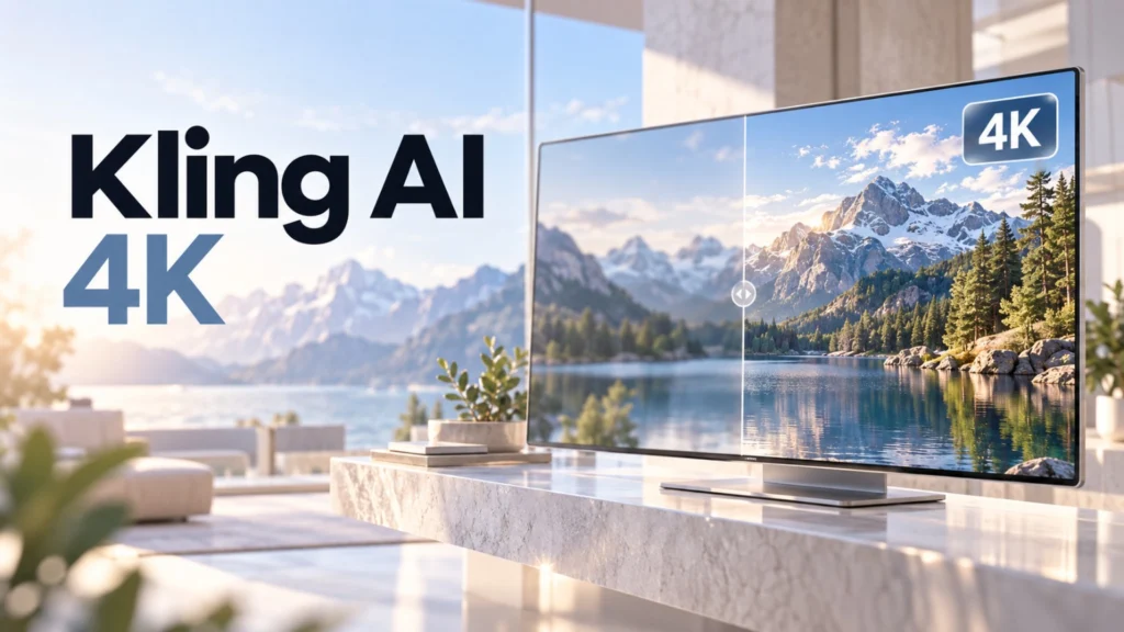 Kling AI 4K — создание видео в высоком разрешении