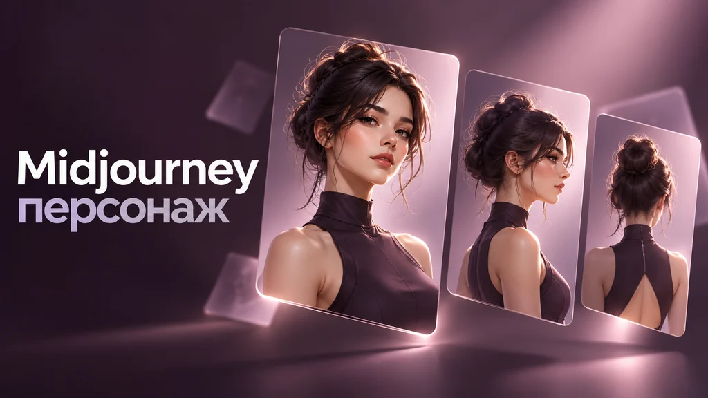 Как сохранить персонажа в Midjourney V8.2