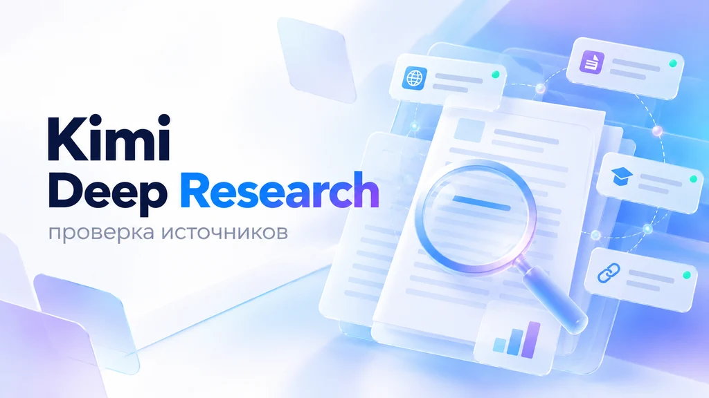 Kimi Deep Research: поиск информации и проверка источников