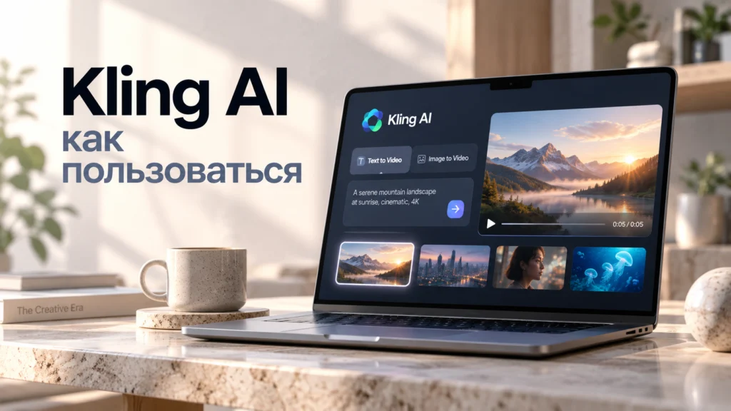 Kling AI — как пользоваться нейросетью для создания видео