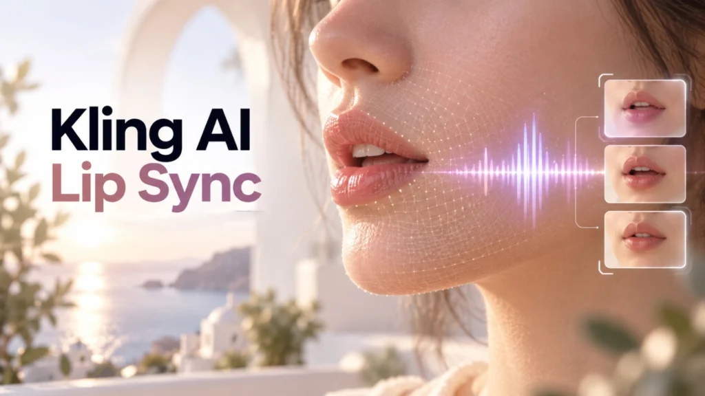 Kling AI Lip Sync — синхронизация речи и движения губ