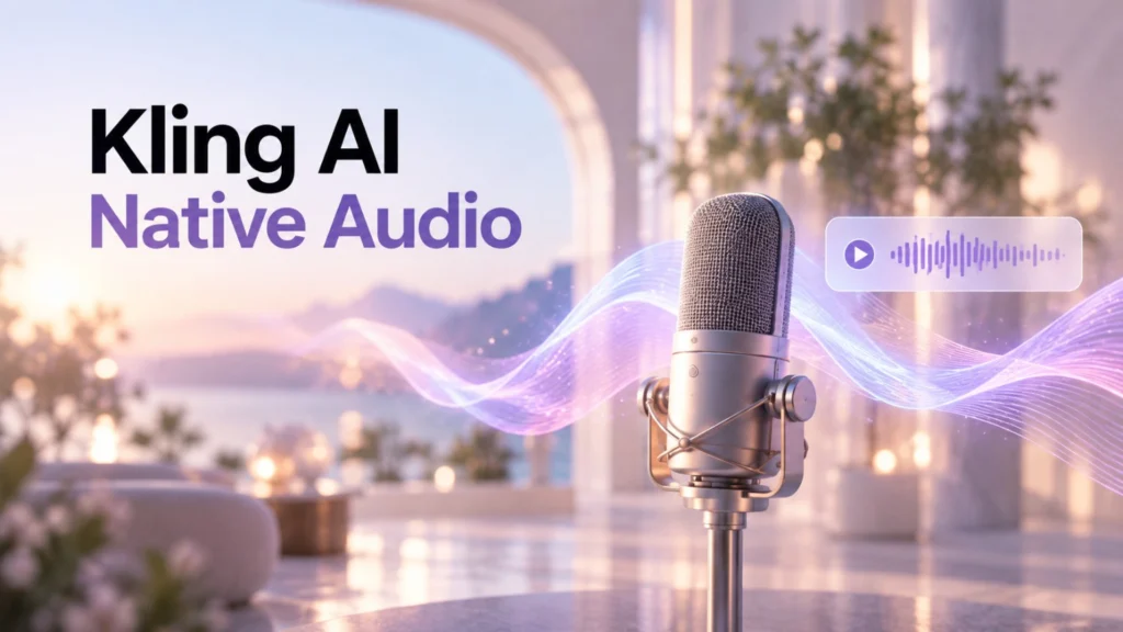 Kling AI Native Audio — видео со звуком и речью