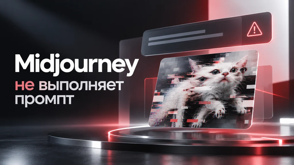 Почему Midjourney не выполняет промпт