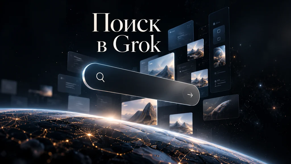 Поиск в Grok: интернет и X
