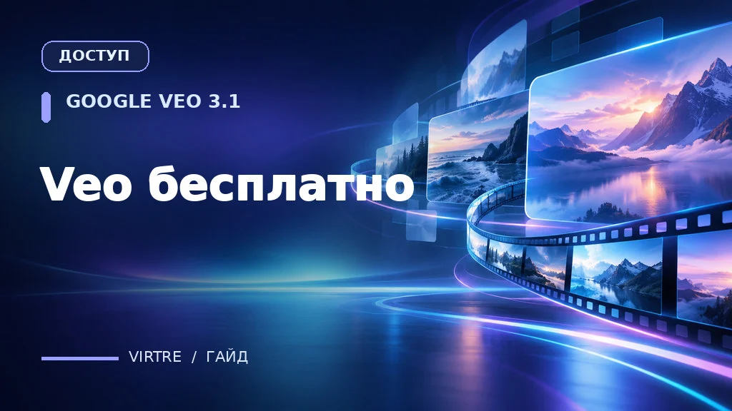 Veo 3.1 бесплатно — лимиты генерации и доступные кредиты