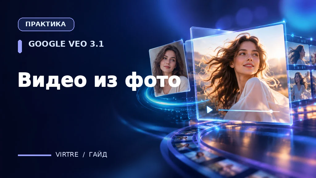 Оживление фото в Veo 3.1 — генерация видео из изображения